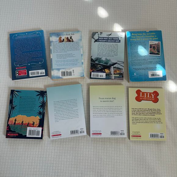 Animal Dog Lovers Children's Books Set of 8 Scholastic - Picture 2 of 2